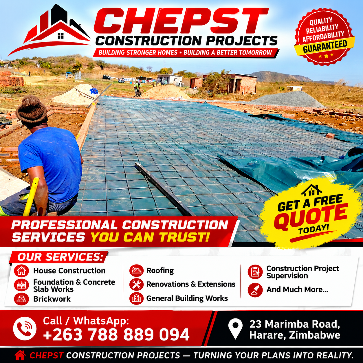 Chepst Construction Projects logo