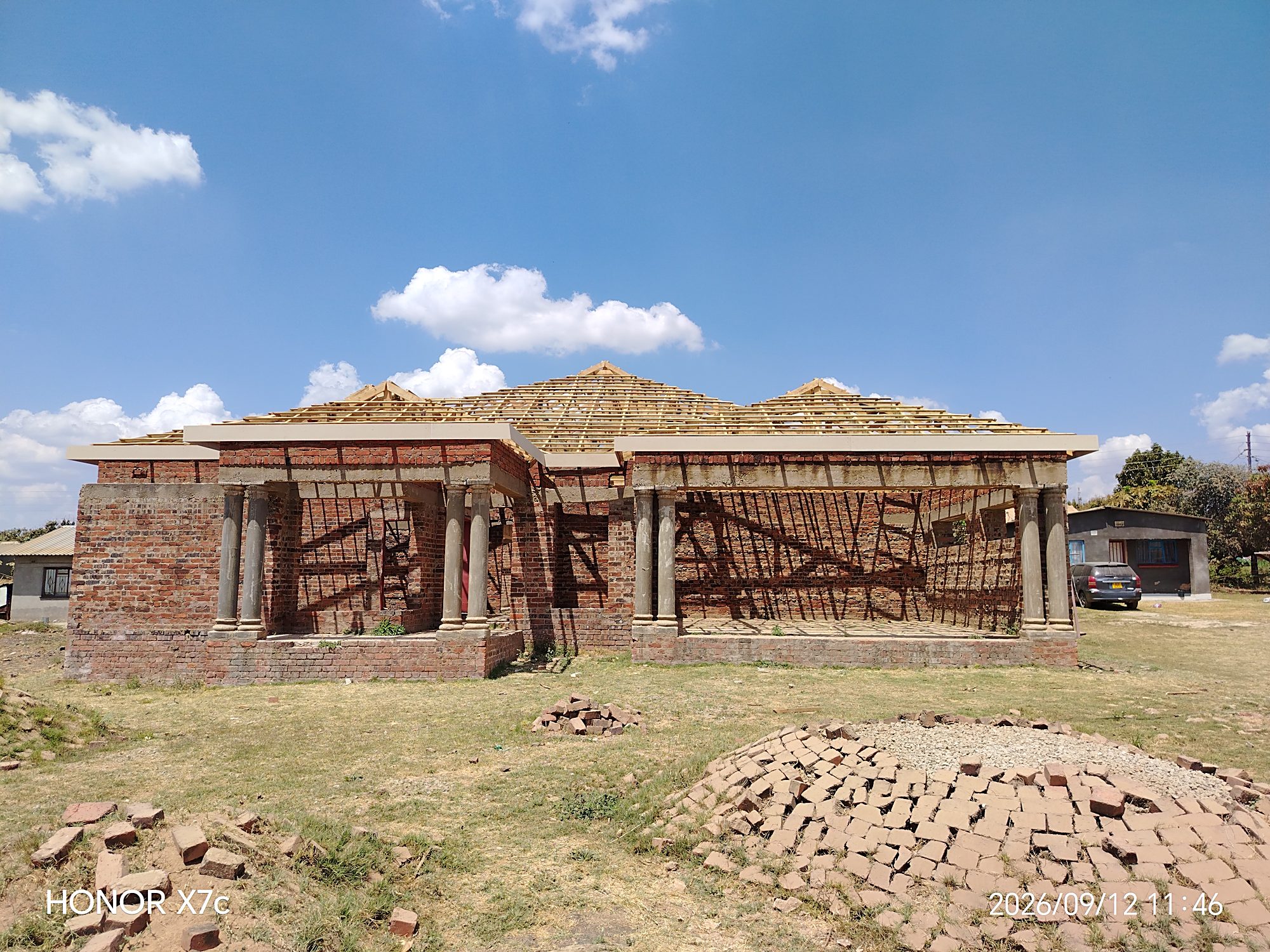 Finished building handed over by Chepst Construction Projects in Harare