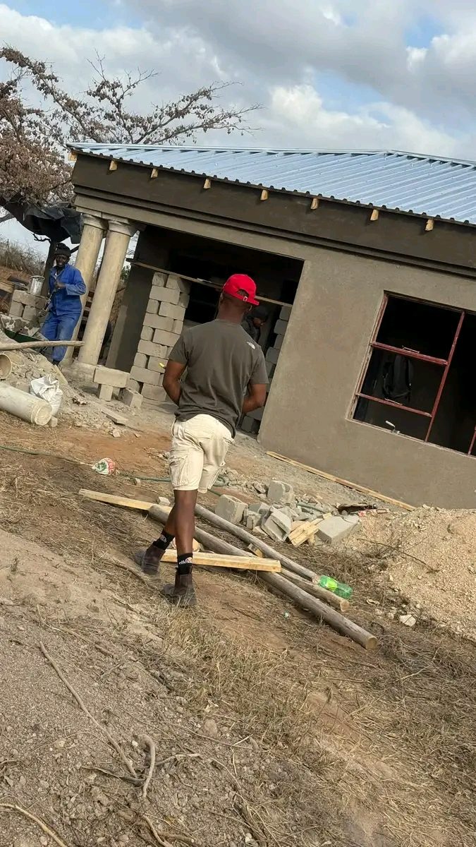 Building progress on a Chepst Construction Projects site in Harare
